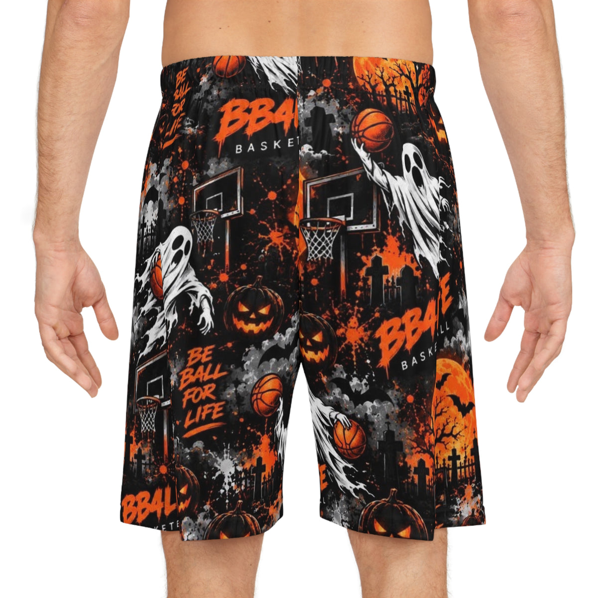 BB4Life Ghost Halloween Shorts