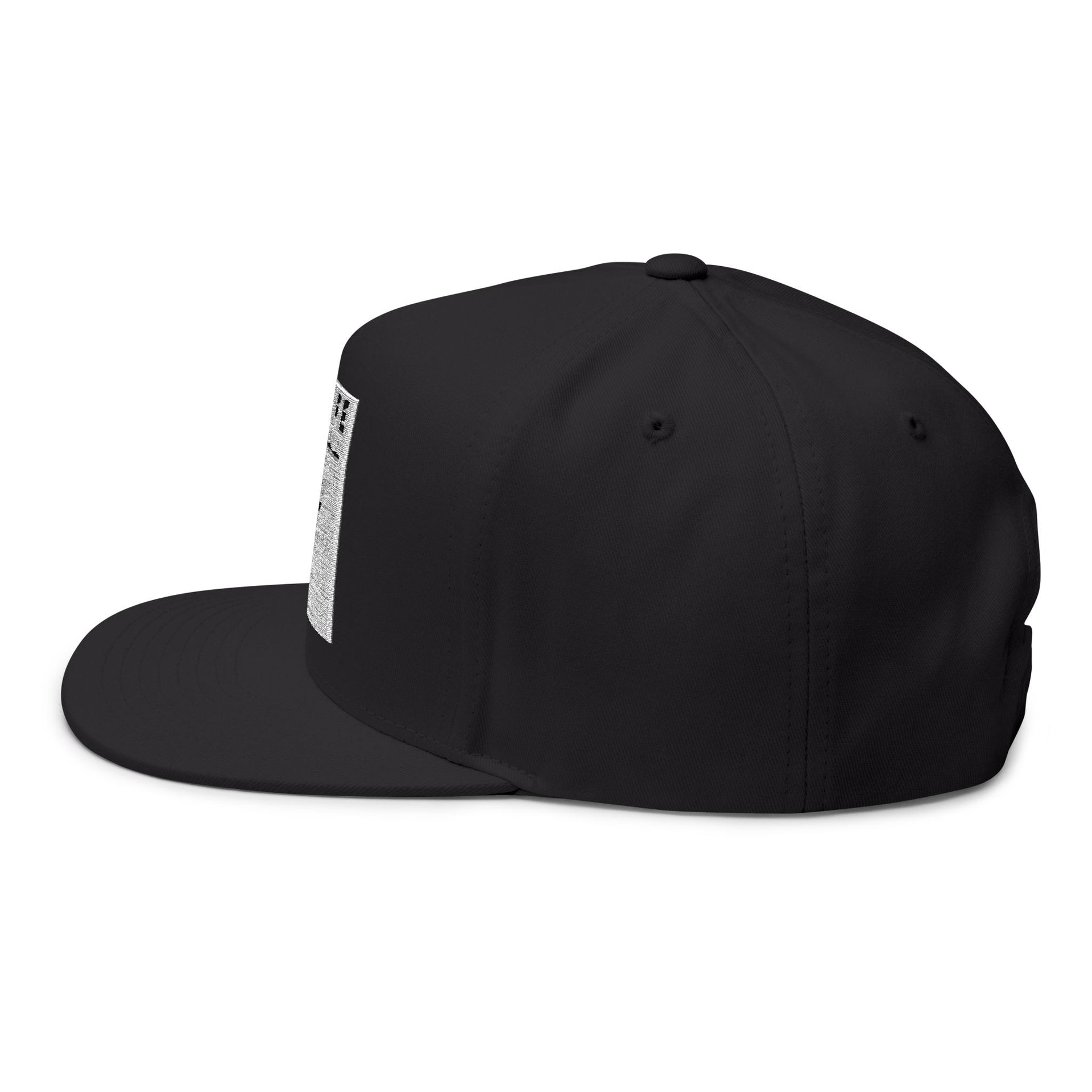 BB4Life Basketball Flat Bill Cap – Embroidered Hoop Logo Snapback