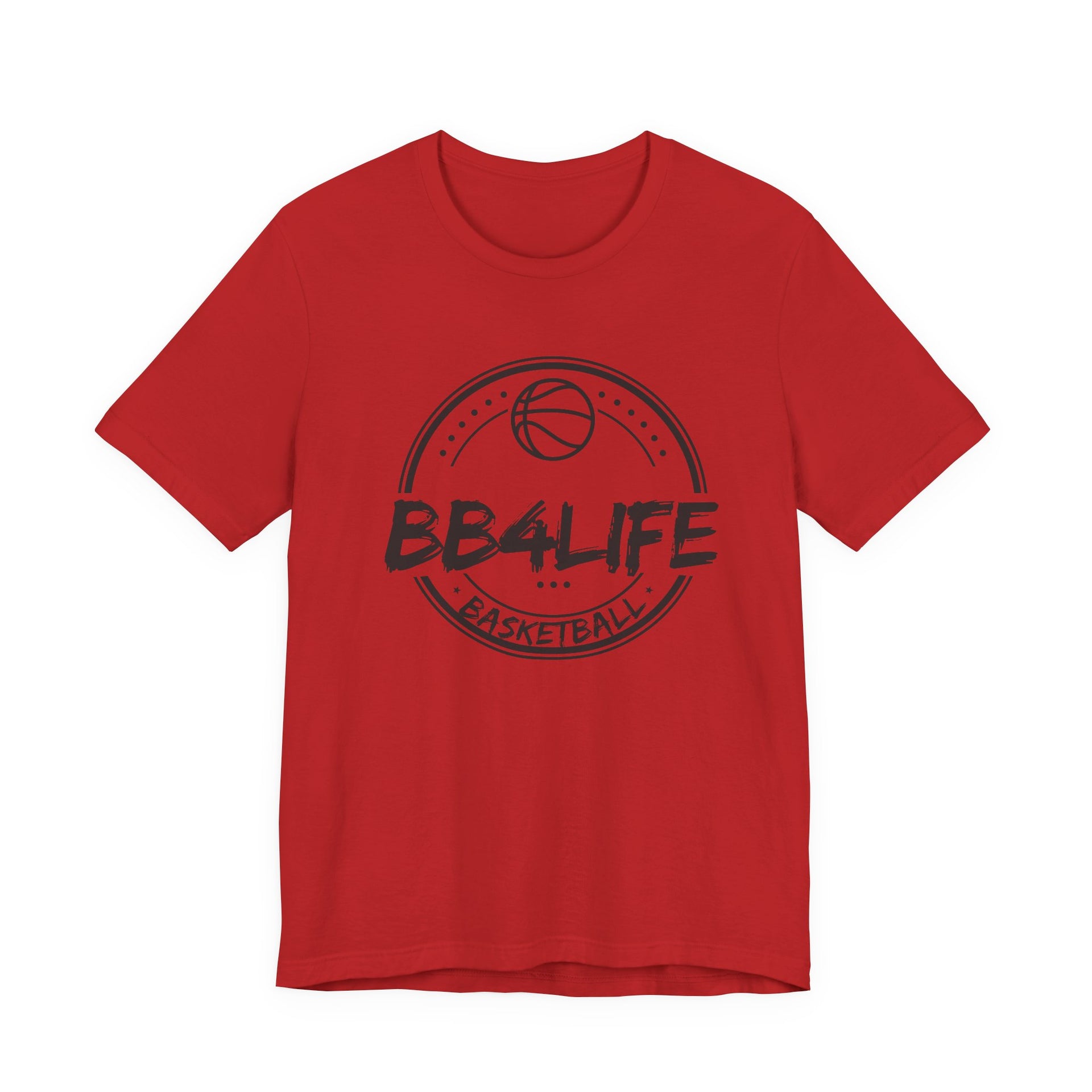 BB4Life Basketball T-Shirt — Retro Court Logo Tee for Players & Fans