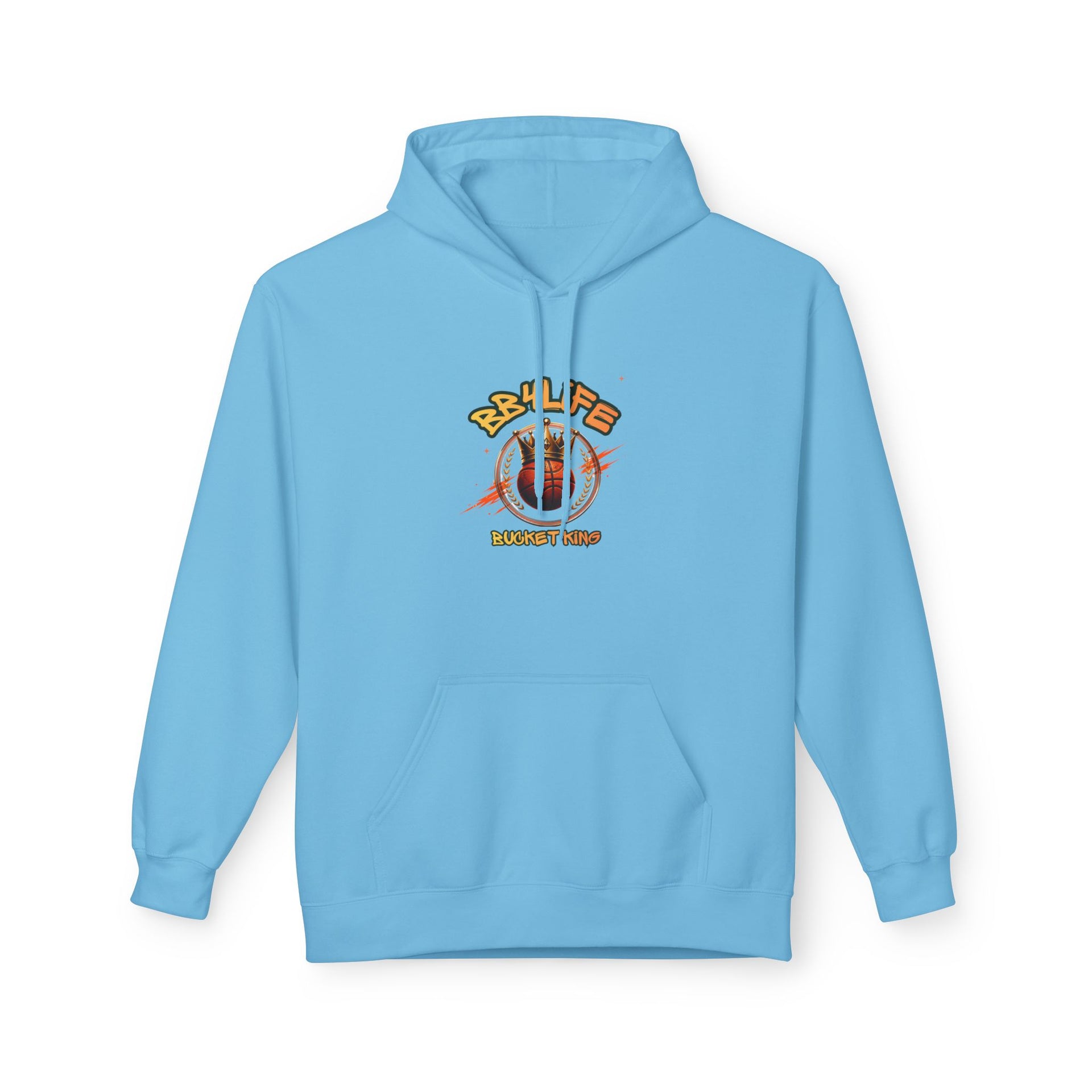 BB4Life Bucket King Hoodie — Rustic King Queen Graphic Sweatshirt