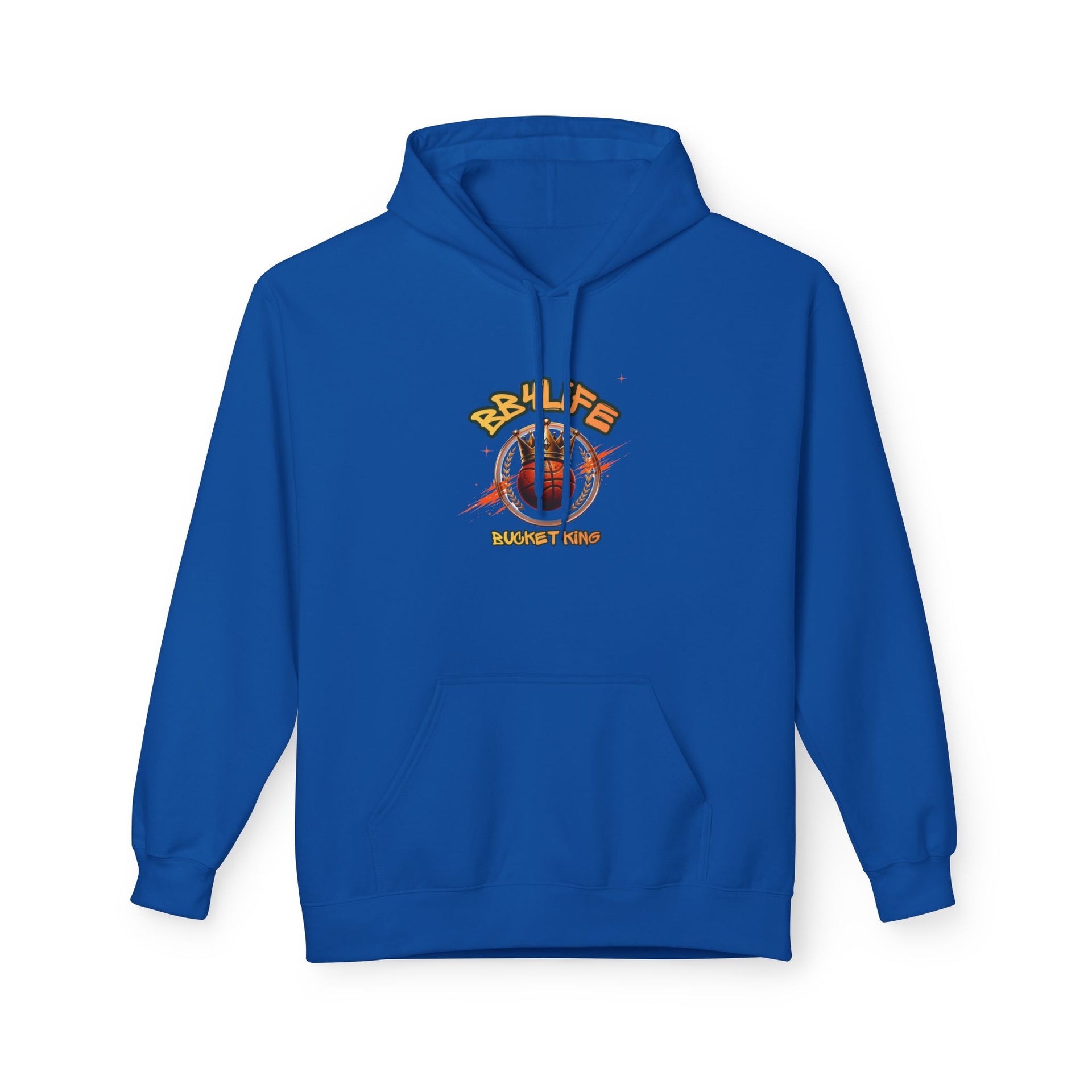 BB4Life Bucket King Hoodie — Rustic King Queen Graphic Sweatshirt