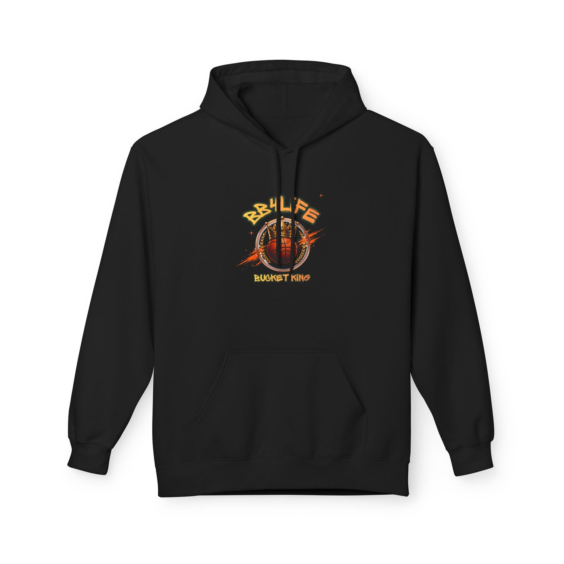 BB4Life Bucket King Hoodie — Rustic King Queen Graphic Sweatshirt