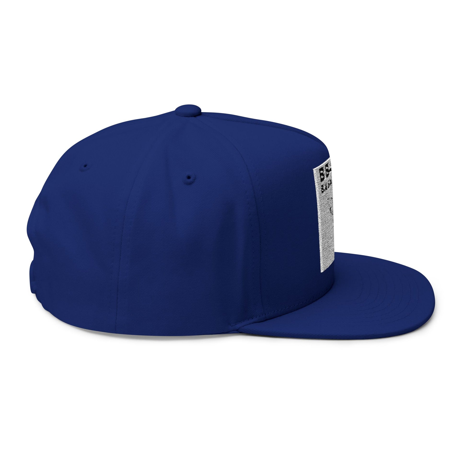 BB4Life Basketball Flat Bill Cap – Embroidered Hoop Logo Snapback