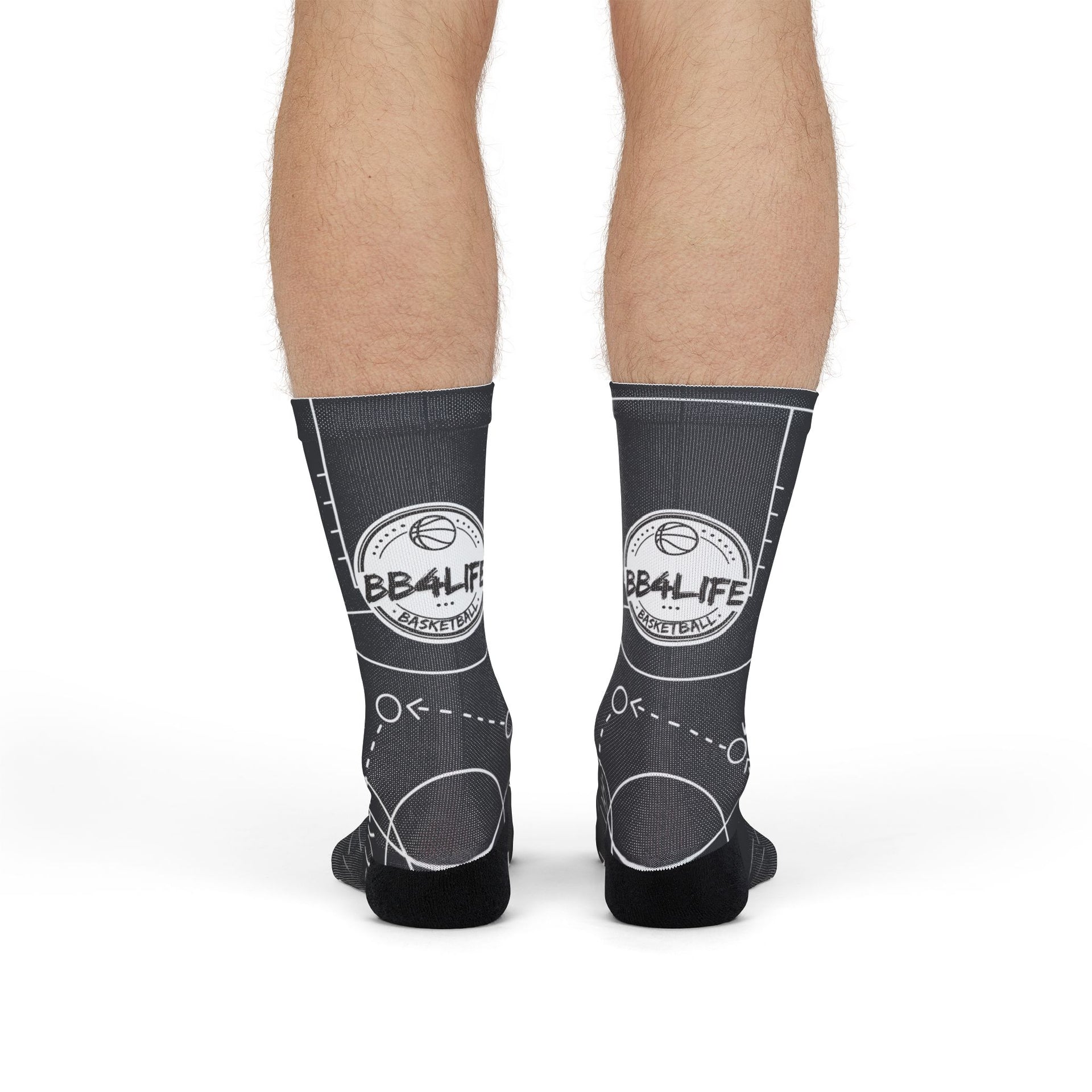 BB4Life Court Playbook Crew Socks