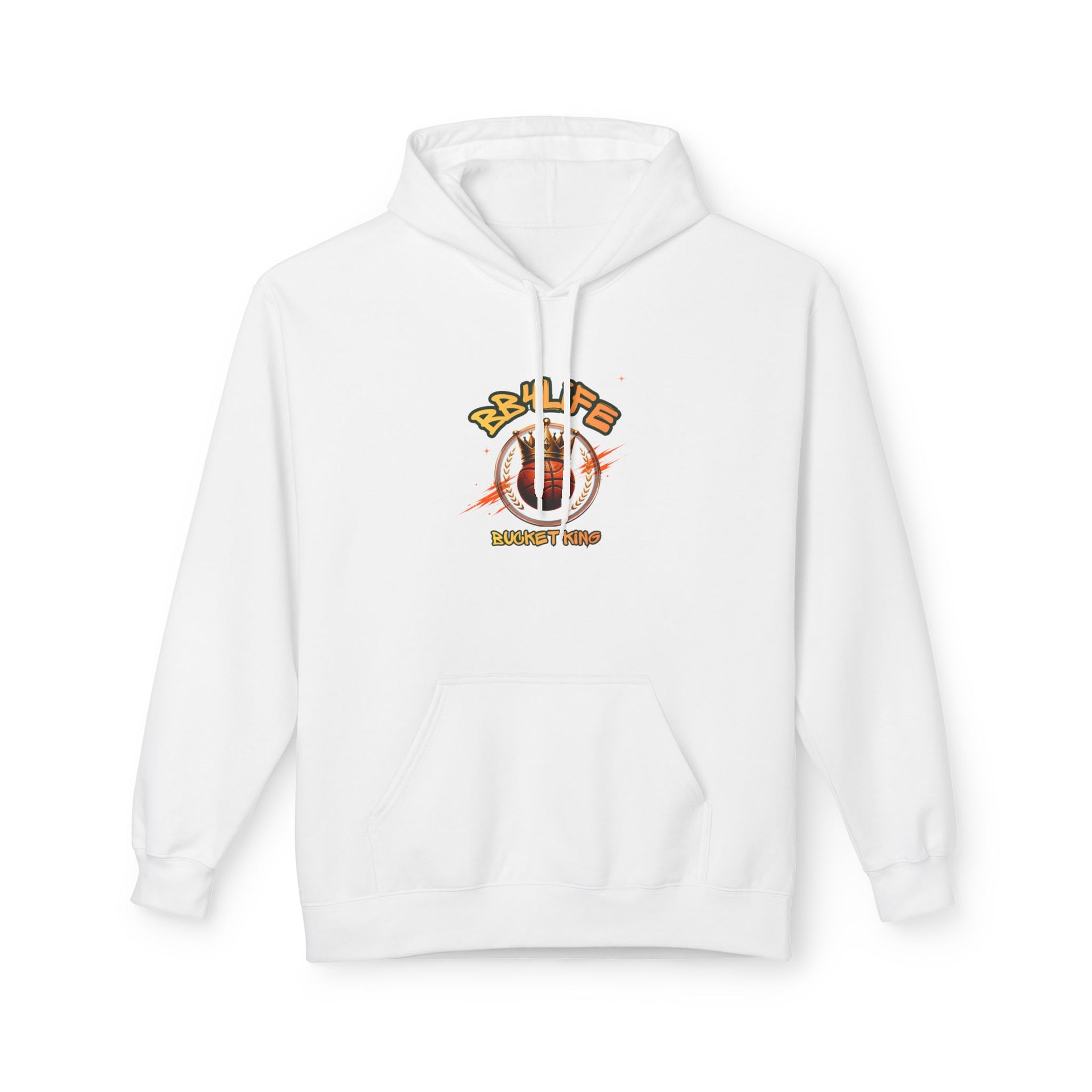 BB4Life Bucket King Hoodie — Rustic King Queen Graphic Sweatshirt