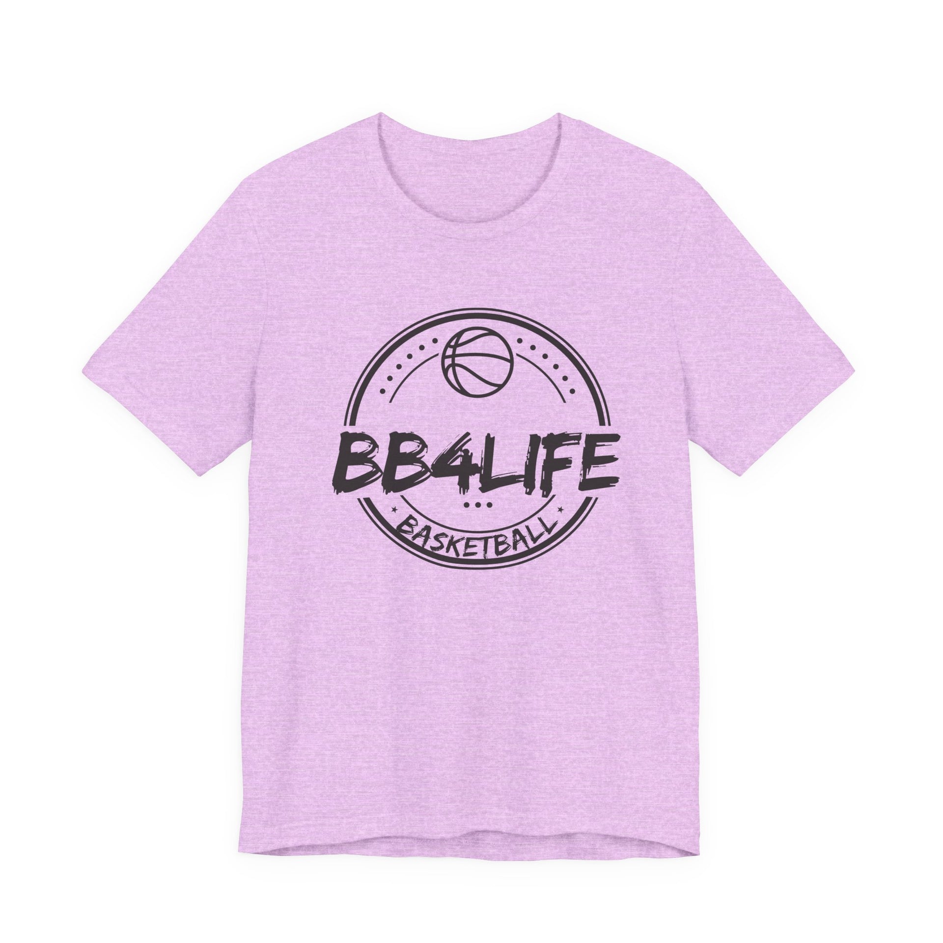 BB4Life Basketball T-Shirt — Retro Court Logo Tee for Players & Fans