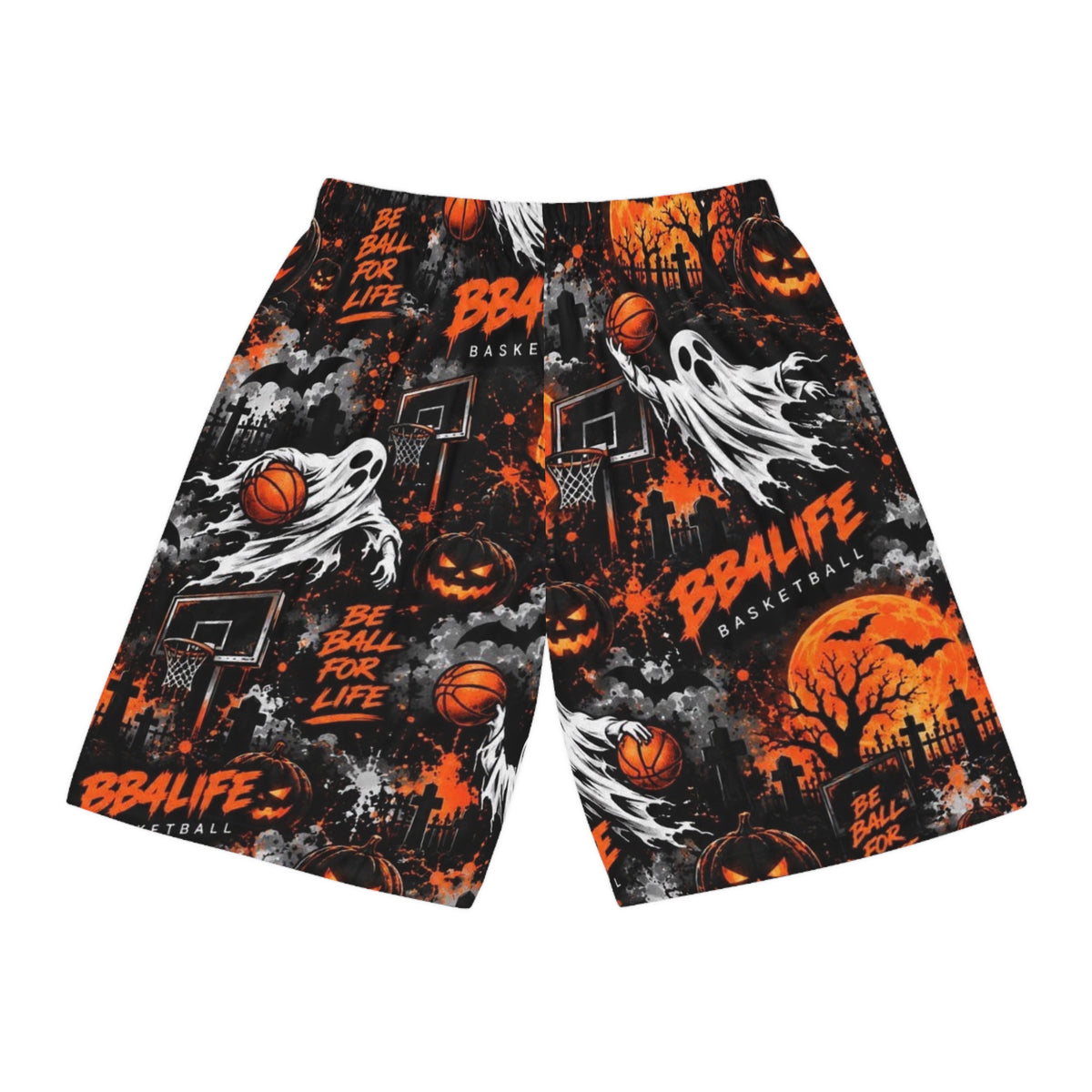 BB4Life Ghost Halloween Shorts