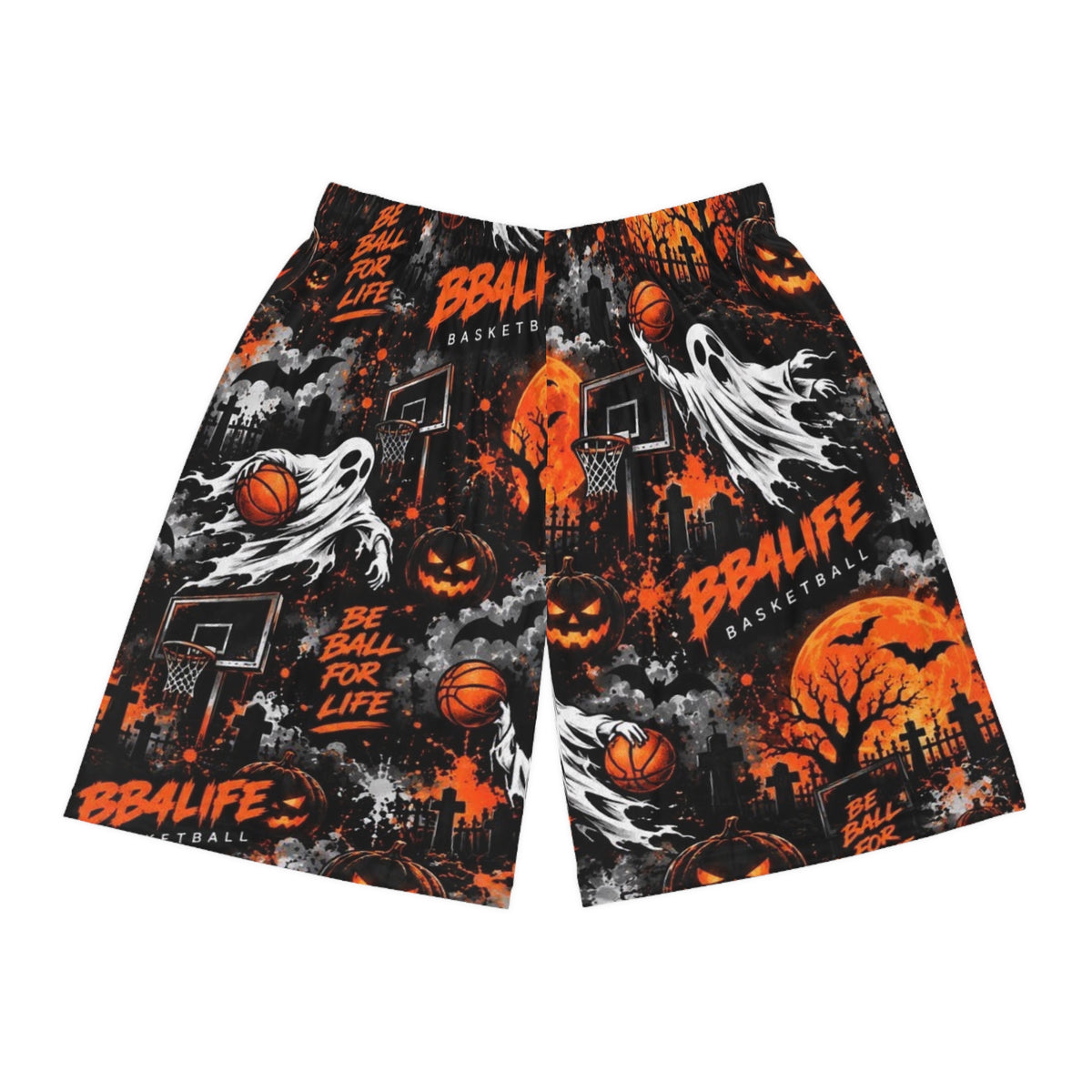 BB4Life Ghost Halloween Shorts