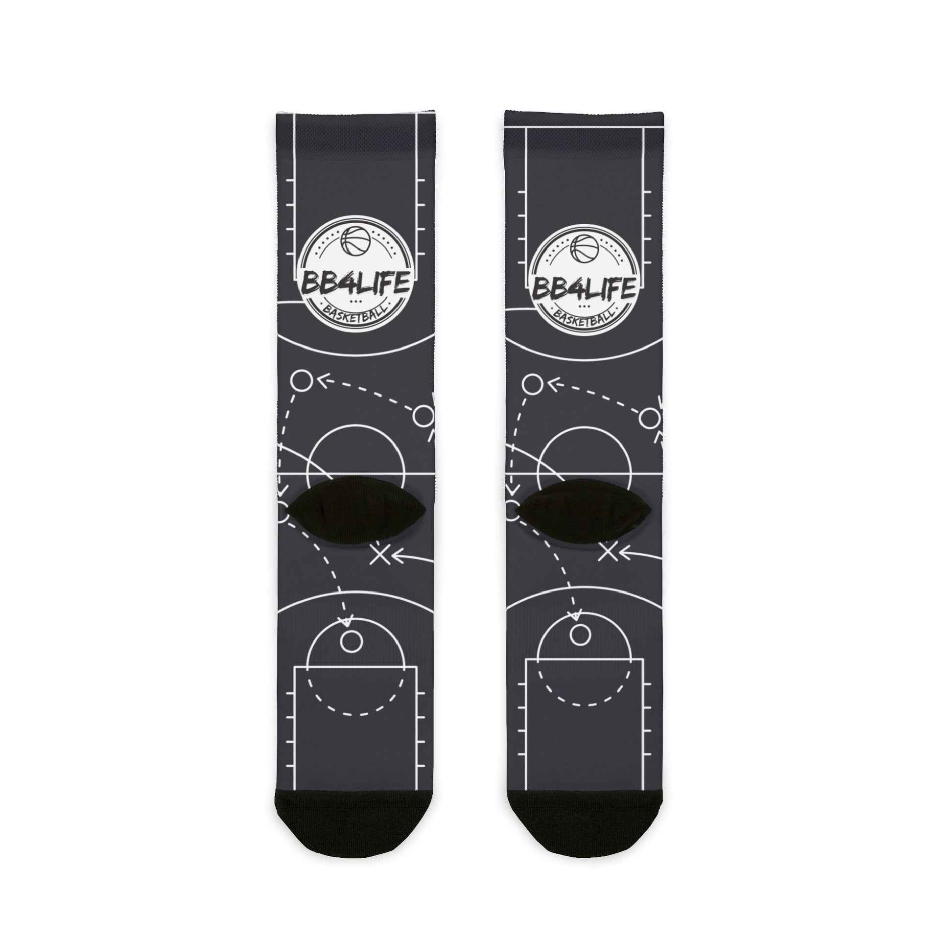 BB4Life Court Playbook Crew Socks