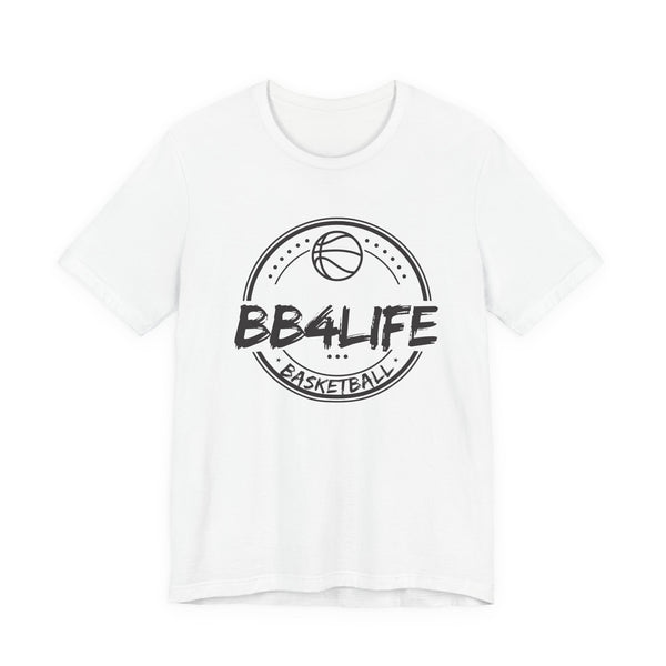 BB4Life Basketball T-Shirt — Retro Court Logo Tee for Players & Fans