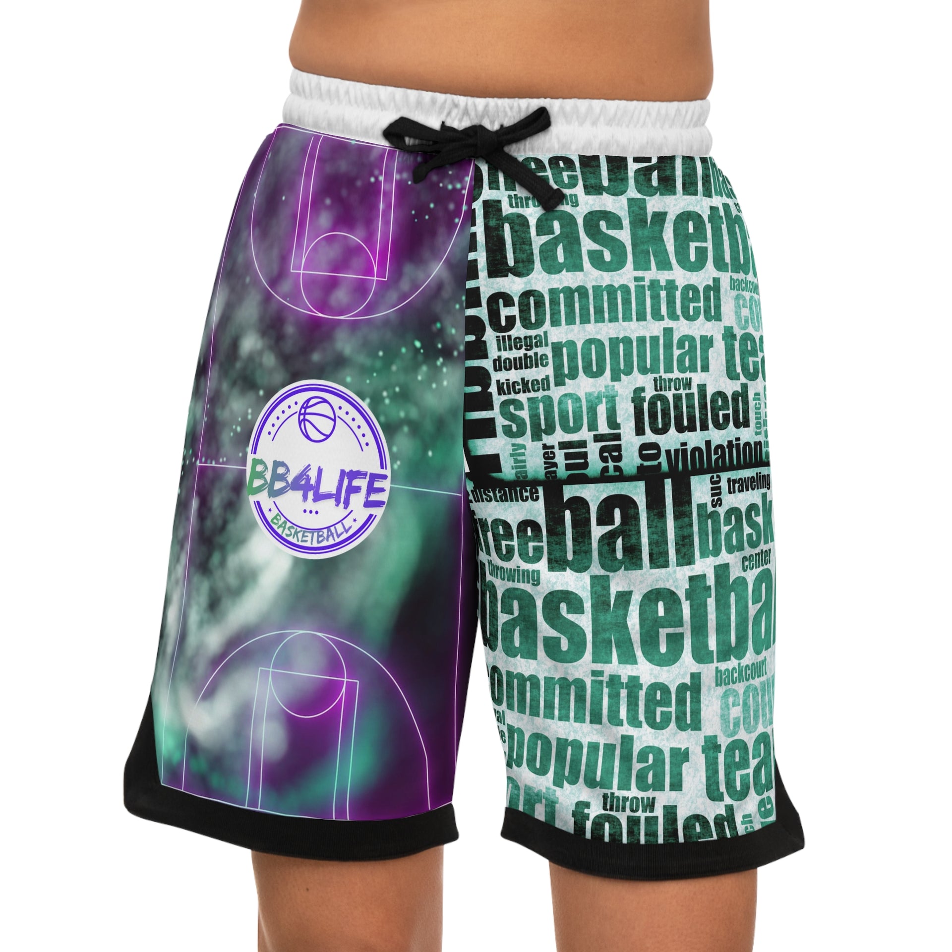 BB4Life Graphic Athletic Shorts