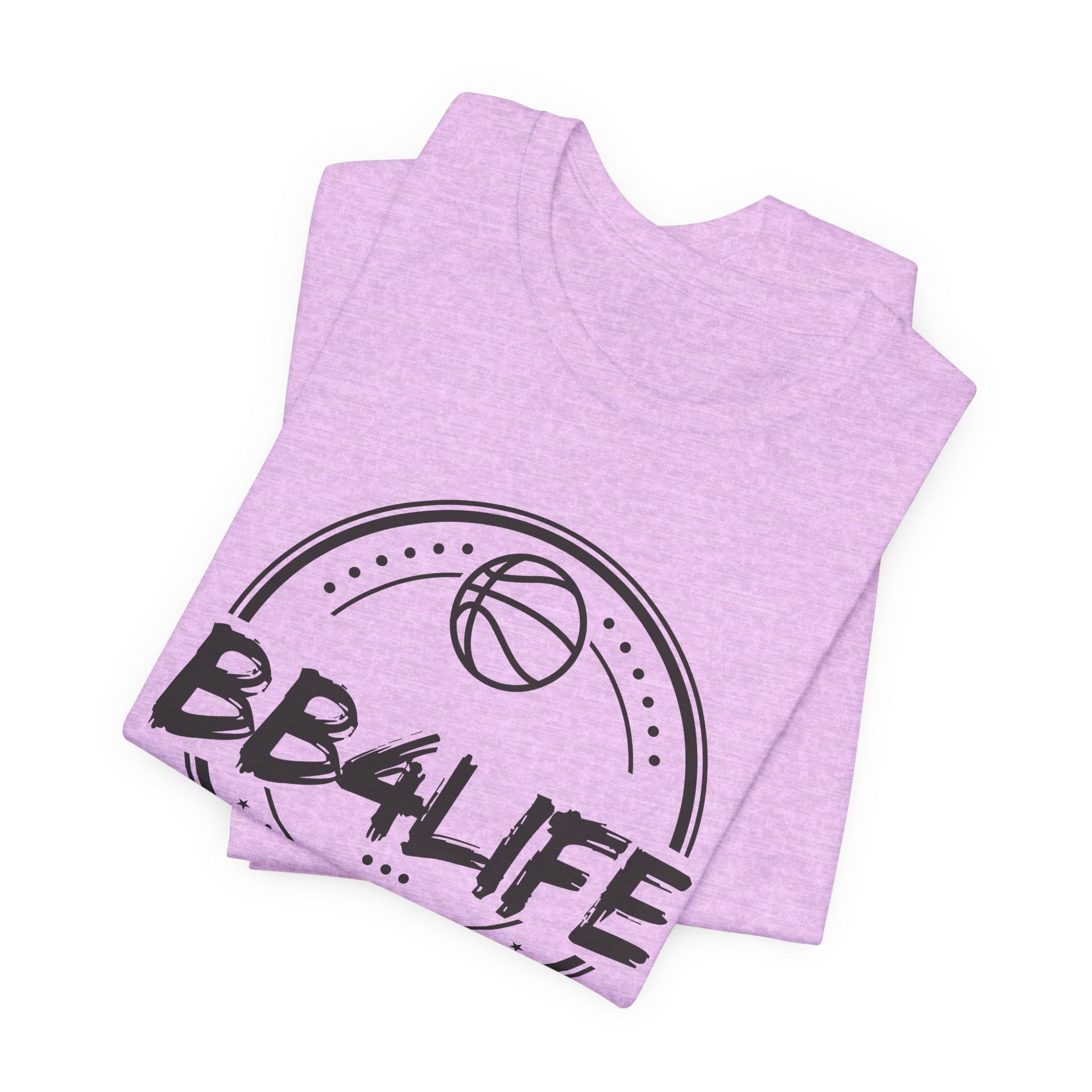 BB4Life Basketball T-Shirt — Retro Court Logo Tee for Players & Fans