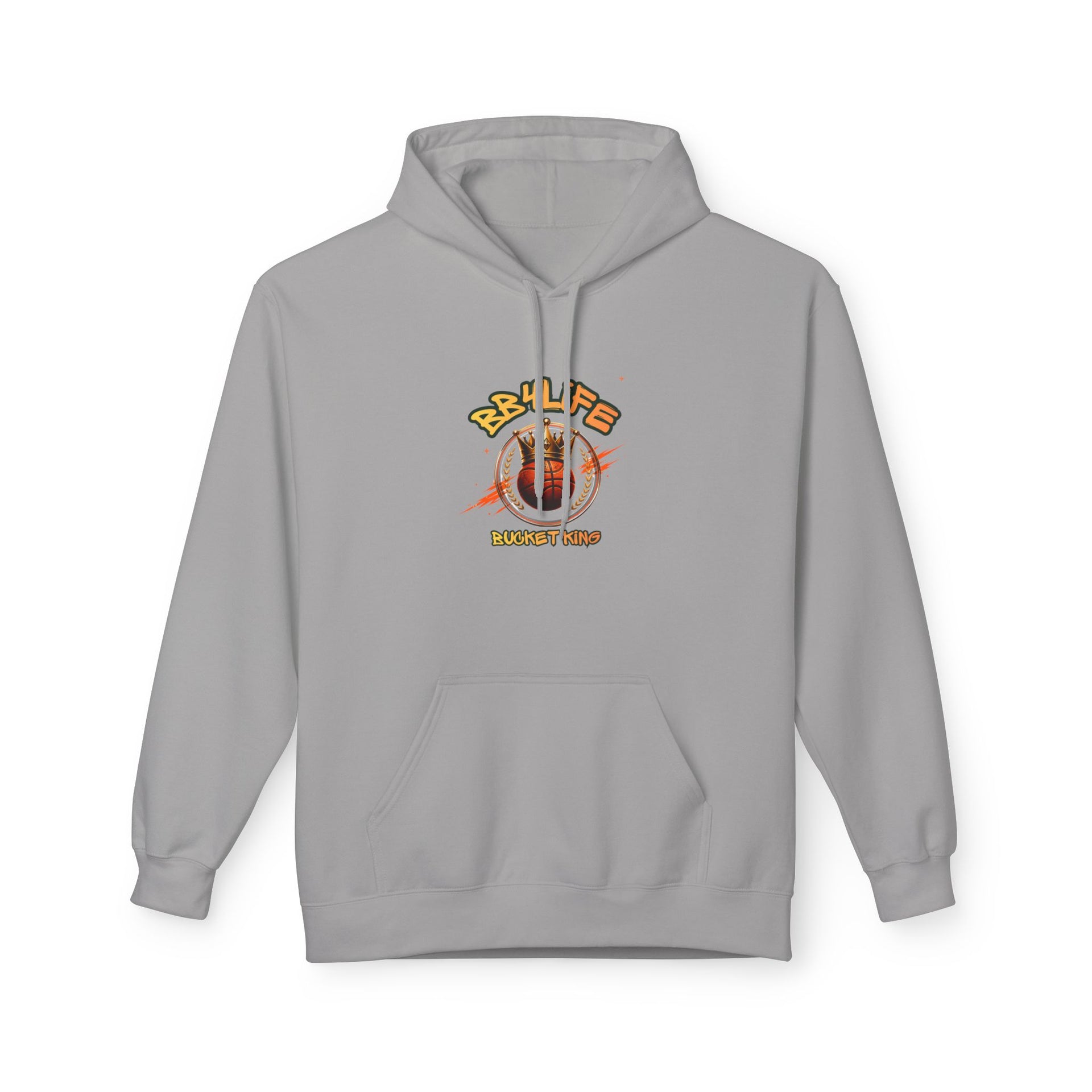 BB4Life Bucket King Hoodie — Rustic King Queen Graphic Sweatshirt