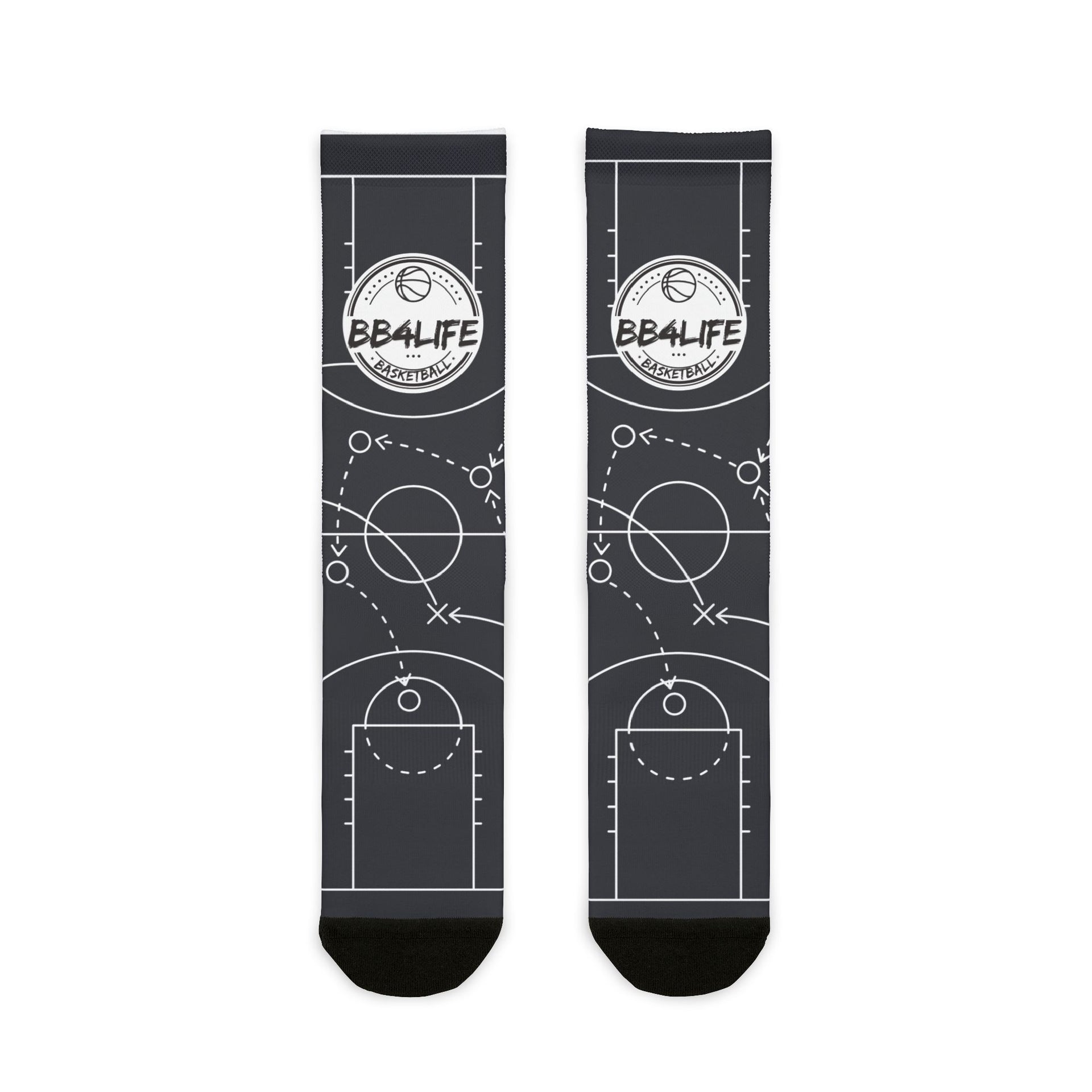 BB4Life Court Playbook Crew Socks