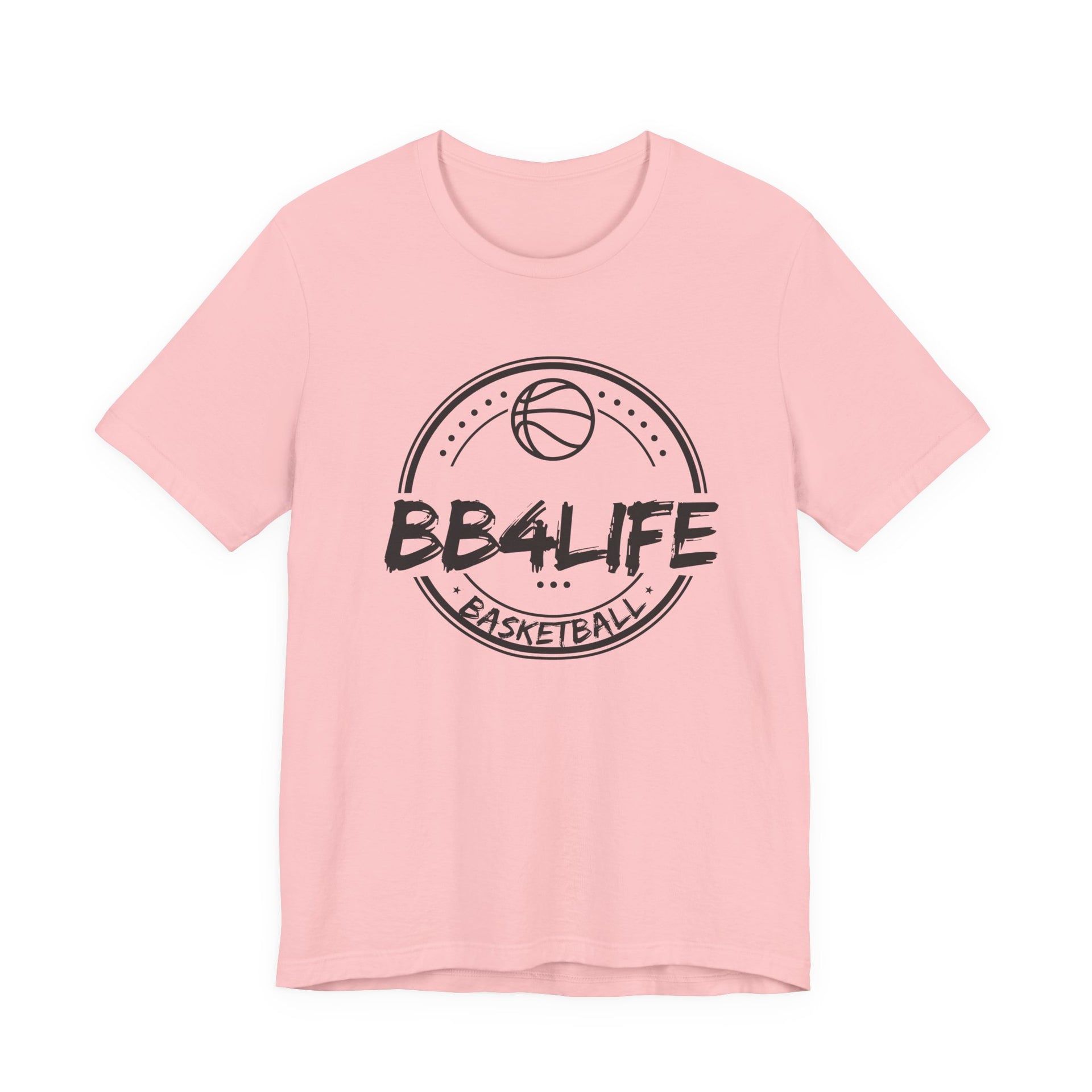 BB4Life Basketball T-Shirt — Retro Court Logo Tee for Players & Fans
